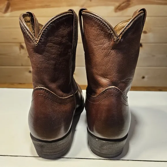 Frye Billy Short Redwood Women's Boots Size 6.5