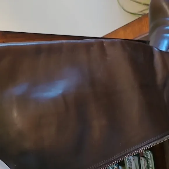 Frye brown leather riding boots, size 7.5