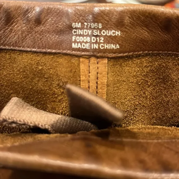 Frye Cindy Slouch Brown Boots | Professional Cobbler Redone Soles | Vintage