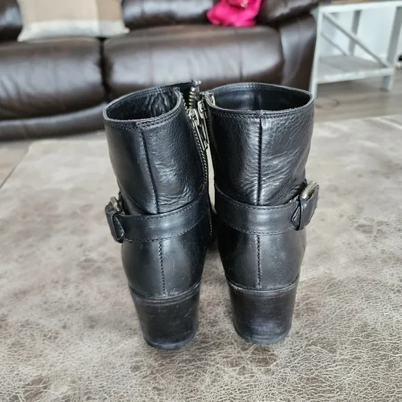 Frye Janis Shield Short Leather Boots