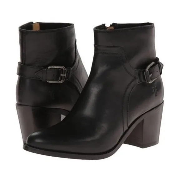Frye Janis Shield Short Leather Boots