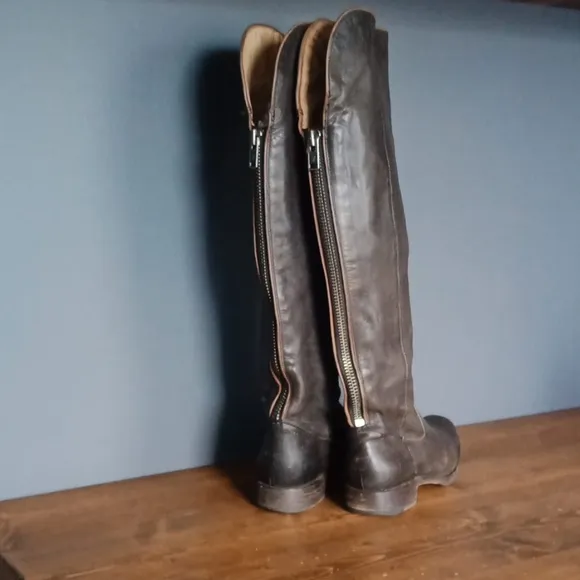 Frye long knee boots