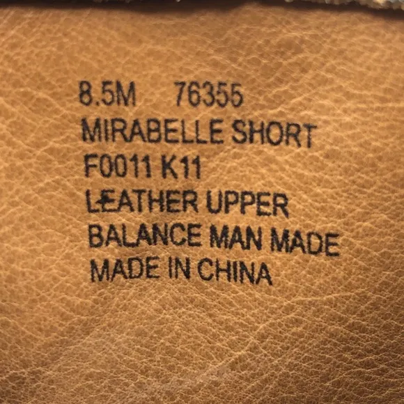 Frye Mirabelle Short Pull on Western Boots 8.5M