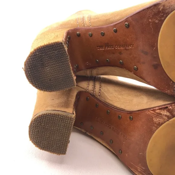 Frye Mirabelle Short Pull on Western Boots 8.5M