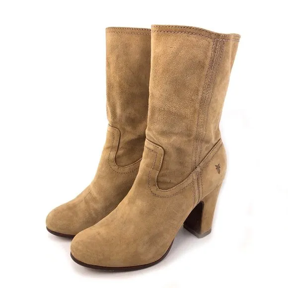 Frye Mirabelle Short Pull on Western Boots 8.5M