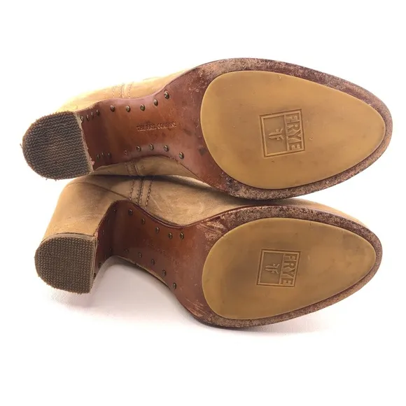 Frye Mirabelle Short Pull on Western Boots 8.5M