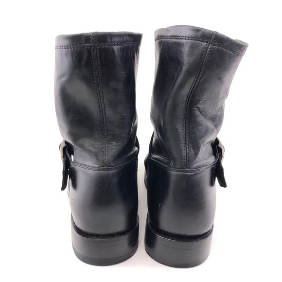 Frye Natalie Engineer Short Ankle Boots 9 D