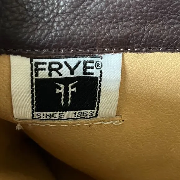 Frye Phillip Knee High Leather Riding Boots Dark Brown Size 7 Equestrian