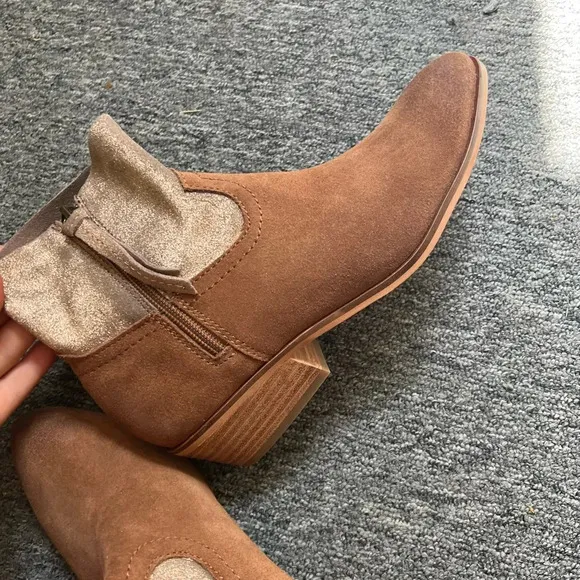 Frye Rubie Zip Western Chelsea Boots, size 7