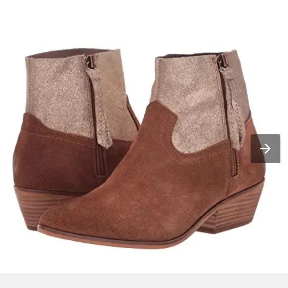 Frye Rubie Zip Western Chelsea Boots, size 7