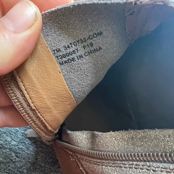 Frye Rubie Zip Western Chelsea Boots, size 7