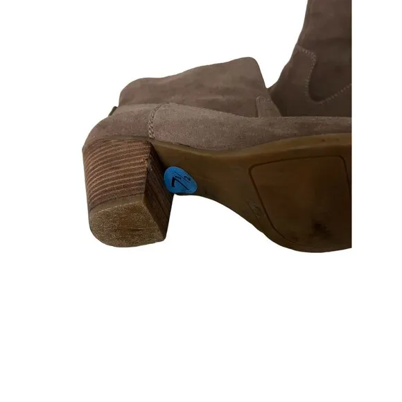 FRYE Tan Suede Ankle Booties Boots Size 7.5