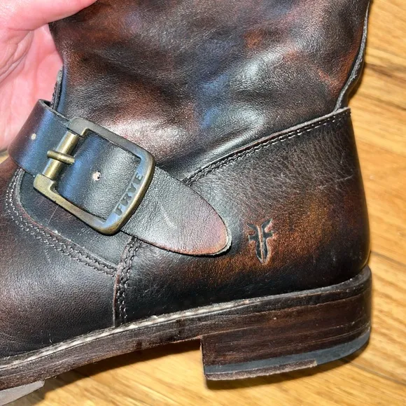 Frye Veronica Short Antiqued Boots
