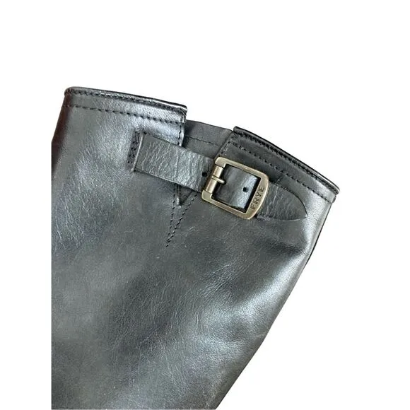 Frye Women’s 6 Tall Black Engineer Boots