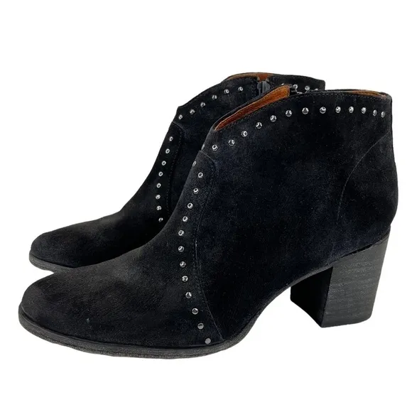 Frye Women’s Nora Stud Zip Short Booties Boots
