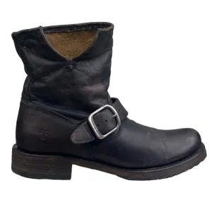 FRYE Women’s Veronica Short Distressed Moto Ankle Boot Size US 6
