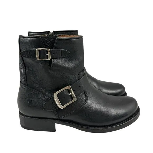Frye Women’s Vicky Short Black Boots Size 7
