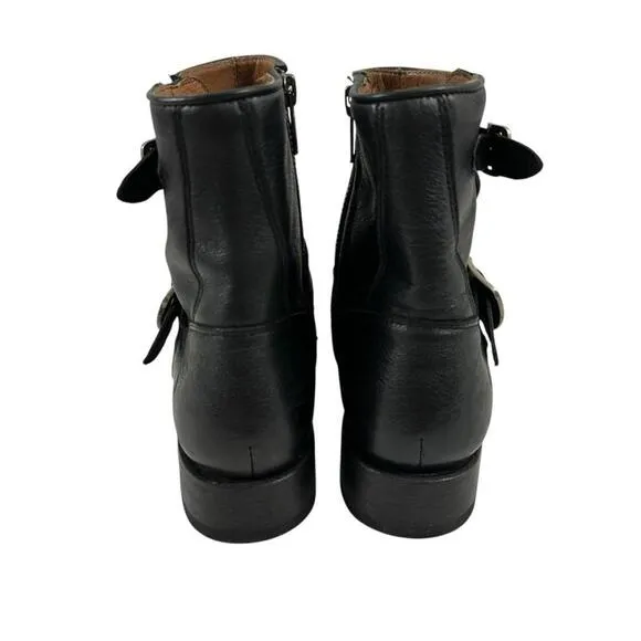 Frye Women’s Vicky Short Black Boots Size 7