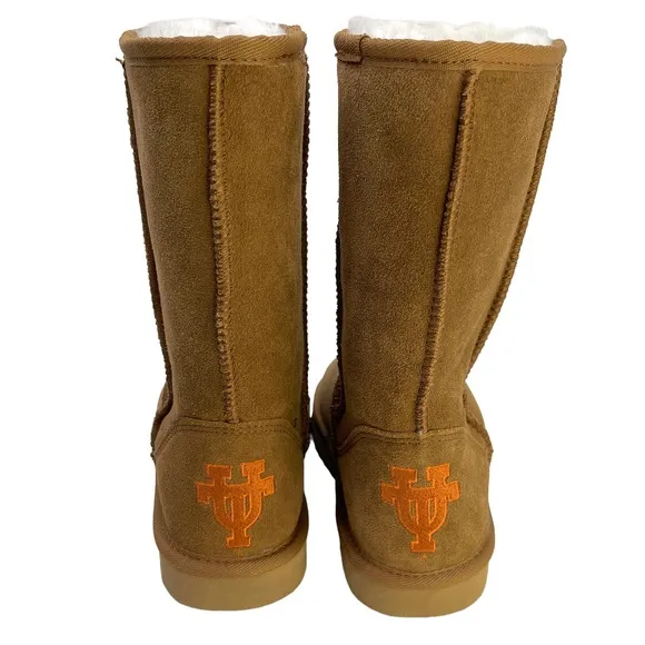 GAMEDAY BOOTS University Of Texas Longhorns Shearling Lined Roadie Boots Size 6
