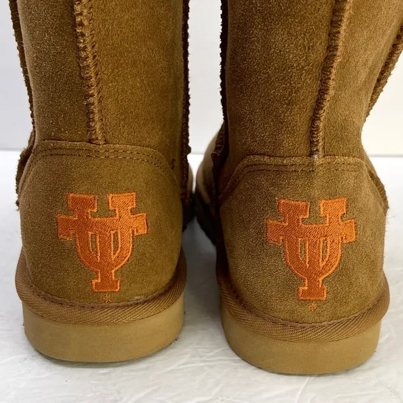 GAMEDAY BOOTS University Of Texas Longhorns Shearling Lined Roadie Boots Size 6