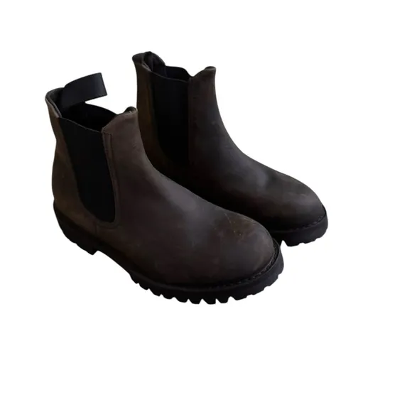 Gardenheir CALFSKIN WATERPROOF CHELSEA BOOT IN BARK 35