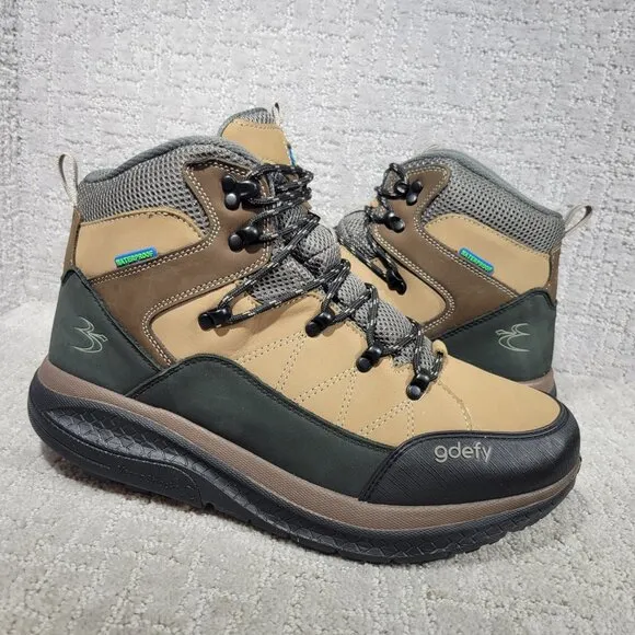 Gdefy Gravity Defyer Sierra TB9031MBR-M Mens Size US 11.5 Brown Hiking Boots