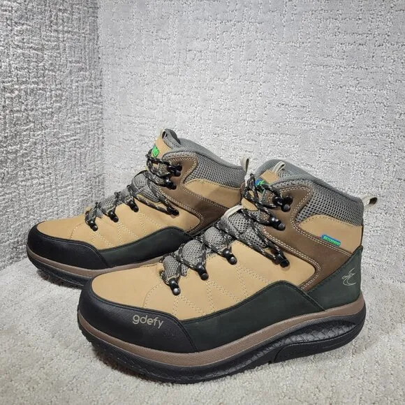 Gdefy Gravity Defyer Sierra TB9031MBR-M Mens Size US 11.5 Brown Hiking Boots