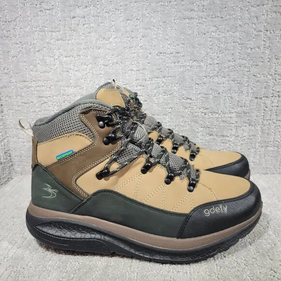Gdefy Gravity Defyer Sierra TB9031MBR-M Mens Size US 11.5 Brown Hiking Boots