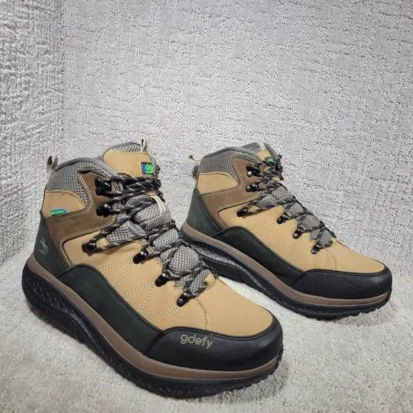 Gdefy Gravity Defyer Sierra TB9031MBR-M Mens Size US 11.5 Brown Hiking Boots