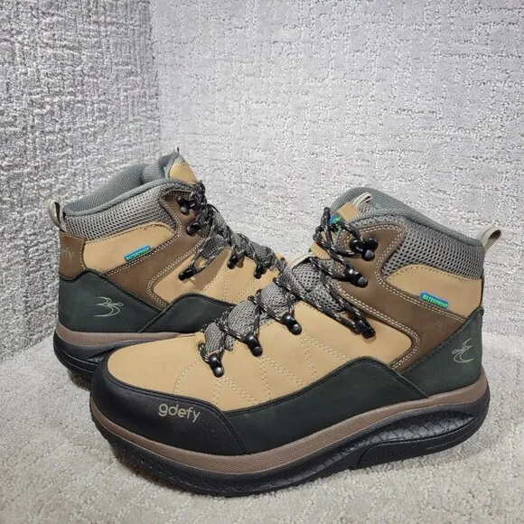 Gdefy Gravity Defyer Sierra TB9031MBR-M Mens Size US 11.5 Brown Hiking Boots