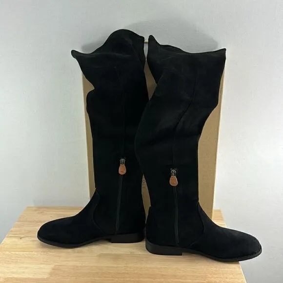 Gentle Souls by Kenneth Cole Emma Over the Knee Boots- Black- Size 6 M- NIB