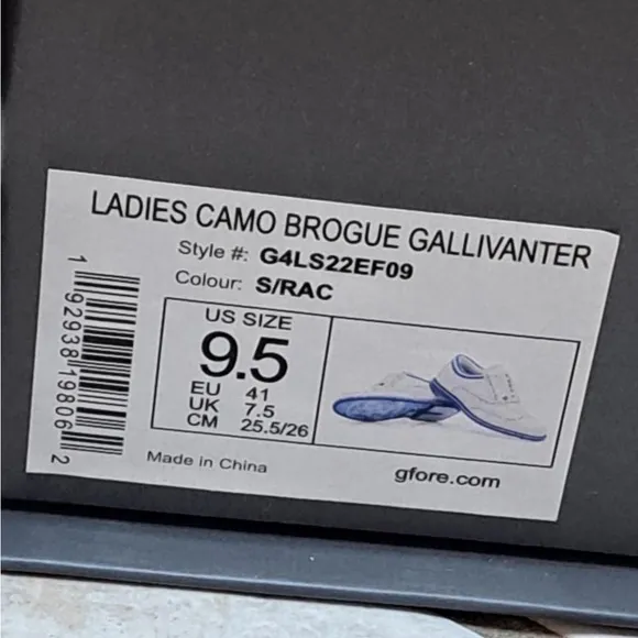 G/FORE Camo Brogue Gallivanter Golf Shoes - Waterproof, Leather