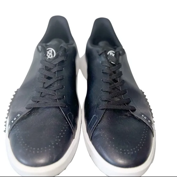 G/Fore Men’s G.112 Black Spikeless Golf Shoes GMF000028-ONYX BLACK SIZE 14