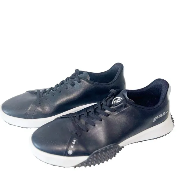 G/Fore Men’s G.112 Black Spikeless Golf Shoes GMF000028-ONYX BLACK SIZE 14
