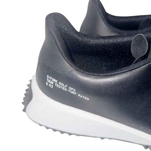 G/Fore Men’s G.112 Black Spikeless Golf Shoes GMF000028-ONYX BLACK SIZE 14