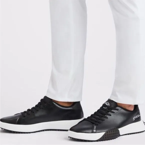 G/Fore Men’s G.112 Black Spikeless Golf Shoes GMF000028-ONYX BLACK SIZE 14