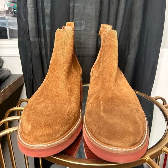 G.H BASS &amp; Co Chelsea Suede Buck Boots NEW