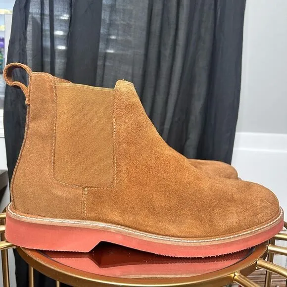 G.H BASS &amp; Co Chelsea Suede Buck Boots NEW