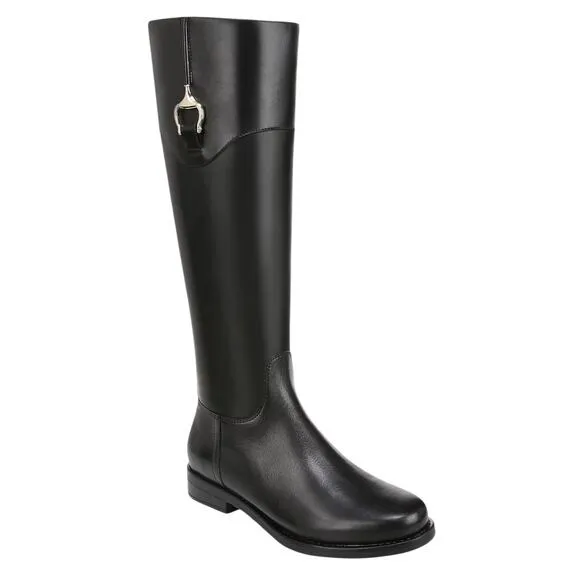 Giani Bernini Womens Sandraa Memory Foam Knee High Riding Boots Black Size 7 1/2