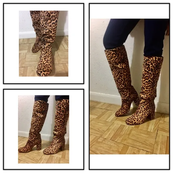 GIANNI BINI LONG BOOTS / SIZE #7