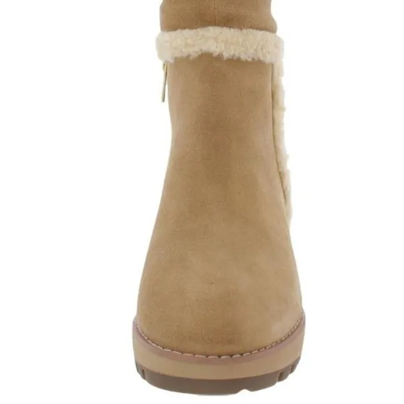 Gorgeous Anne Klein Preslie Water Resistant Slouchy Wedge Boots