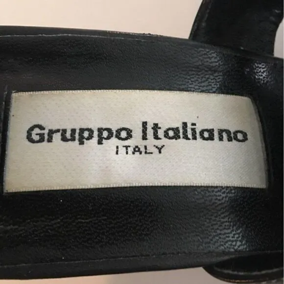 Gruppo Italiano ITALY Black shoes