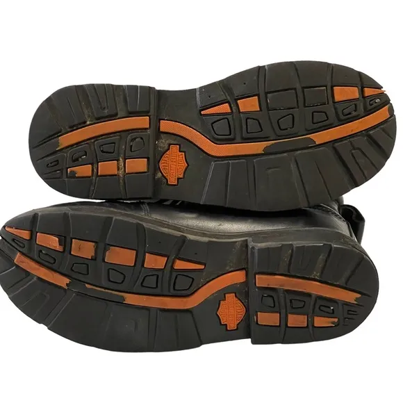 Harley-Davidson Black Hiking Riding Boots