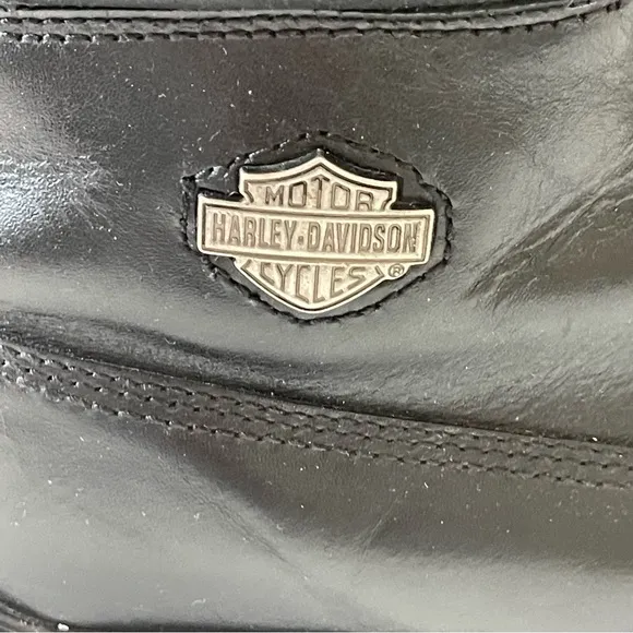 Harley-Davidson Black Hiking Riding Boots