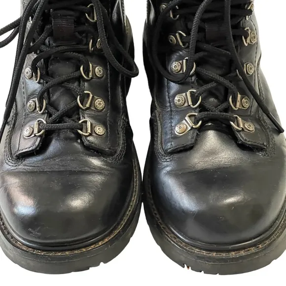 Harley-Davidson Black Hiking Riding Boots