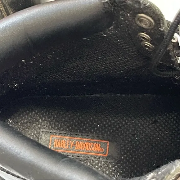 Harley-Davidson Black Hiking Riding Boots