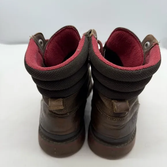 Helly Hansen Boots Mens 9 Cold Weather Leather Ankle Shoes Y2K Waterproof Work