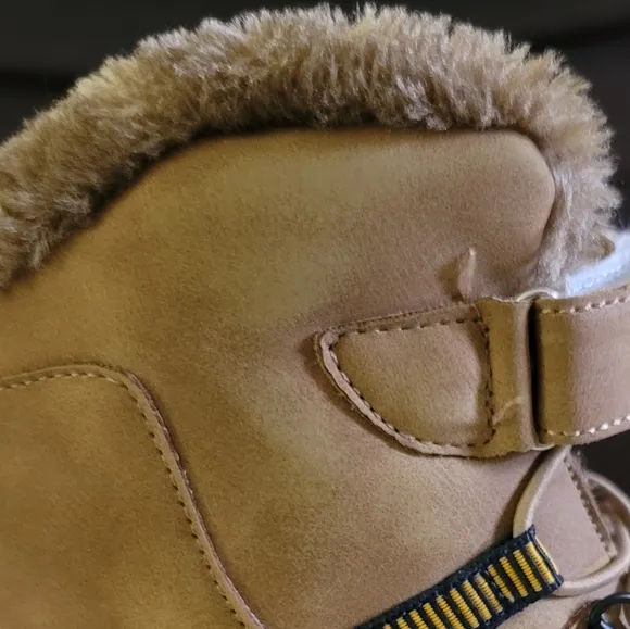 Hobibear Kids Winter Plush Fur Boots Size 38