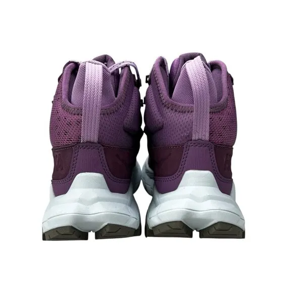 Hoka One One Anacapa Mid Breeze Purple Hiking Boots Women's Size 6 B