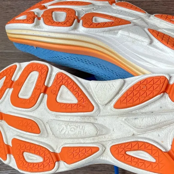 Hoka One One Bondai 8 Men’s Running Shoes, Coastal Sky